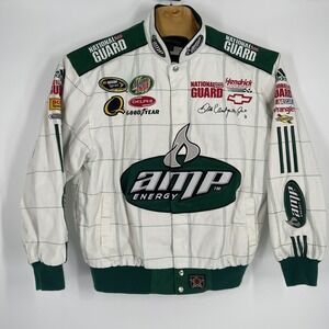 Vintage Dale Earnhardt Jr NASCAR Jacket Chase Authentics Drivers Line #88 Amp L‎